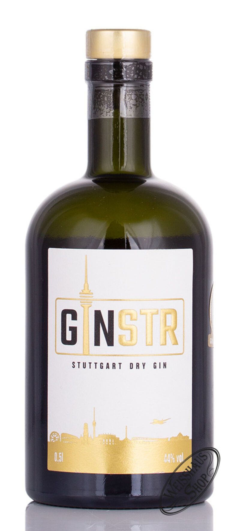 GinSTR Stuttgart Dry Gin 44 vol. 0,50l Weisshaus Shop