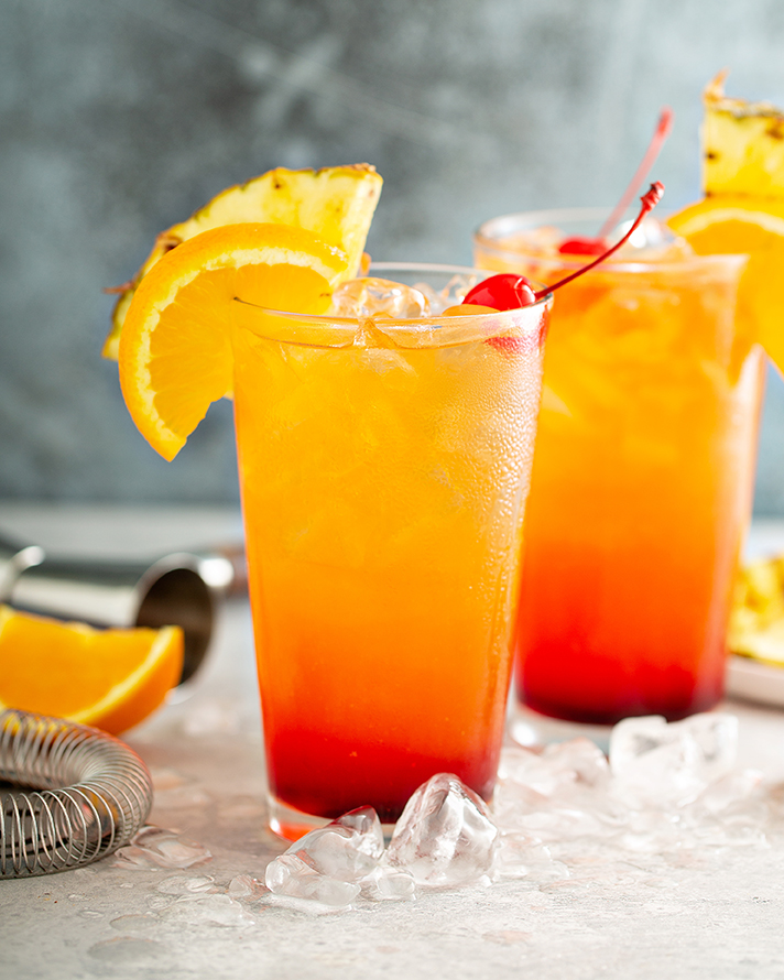 Tequila Sunrise Cocktail