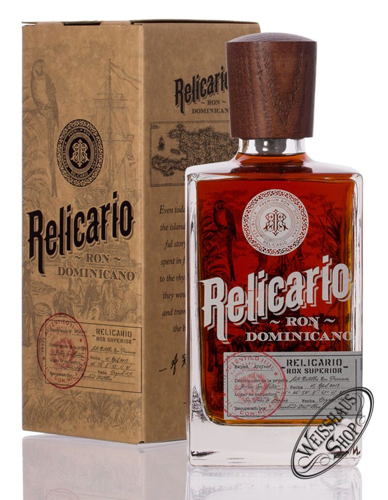 Ron Relicario Dominicano Superior Rum 40% vol. 0,70l | Weisshaus Shop