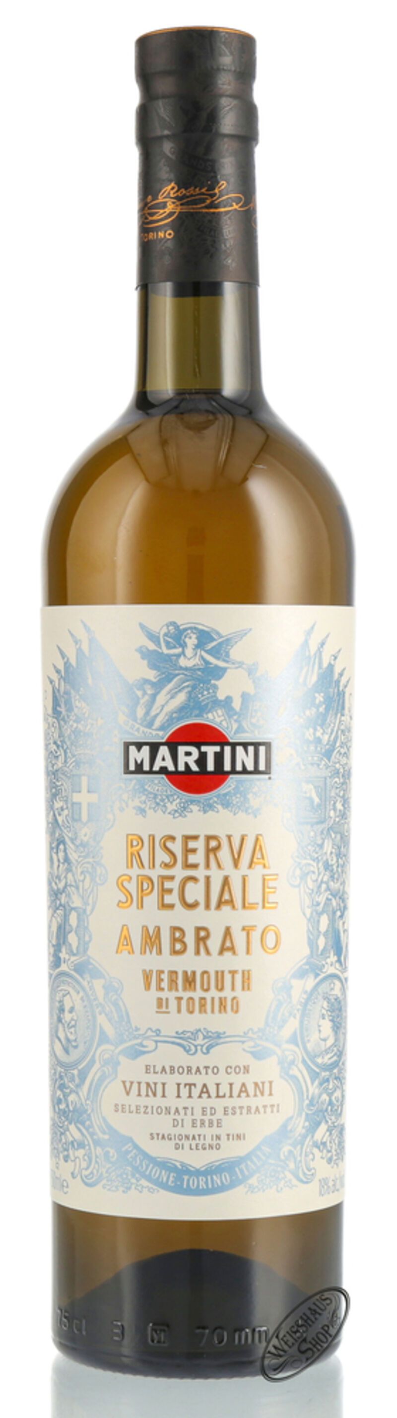 Martini Riserva Speciale Ambrato Vermouth 18 vol. 0,75l Weisshaus Shop